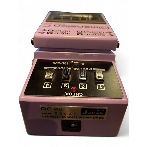 Used BOSS Dimension C DC-2W Effect Pedal
