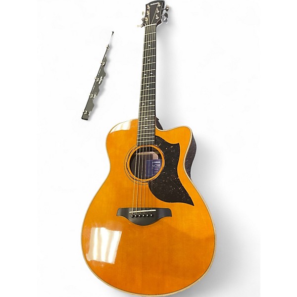 Used Yamaha AC5R Natural Acoustic Electric Guitar