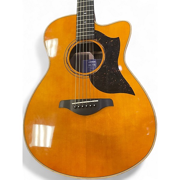 Used Yamaha AC5R Natural Acoustic Electric Guitar