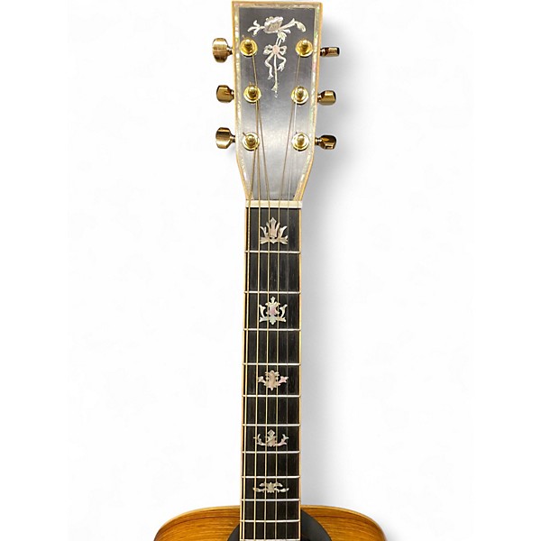 Used James E Patterson Style Number 290 Natural Acoustic Guitar