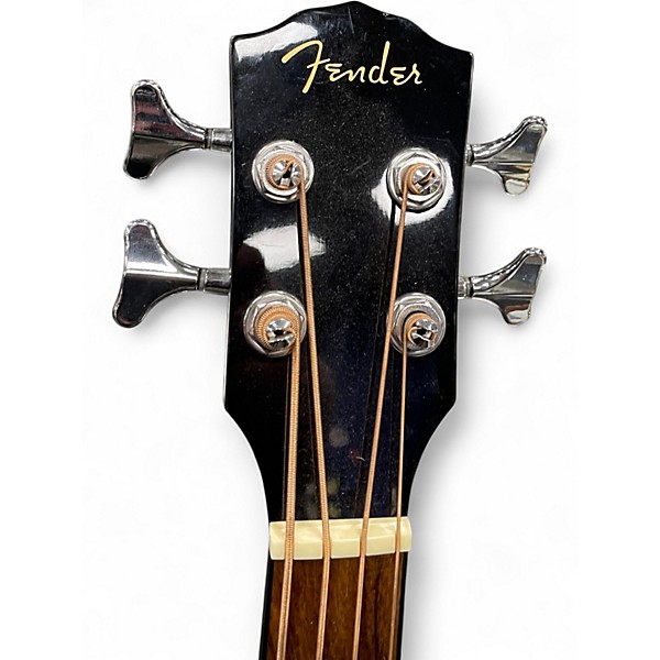 Used Fender CB-60SCE Black Acoustic Bass Guitar