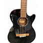 Used Fender CB-60SCE Black Acoustic Bass Guitar