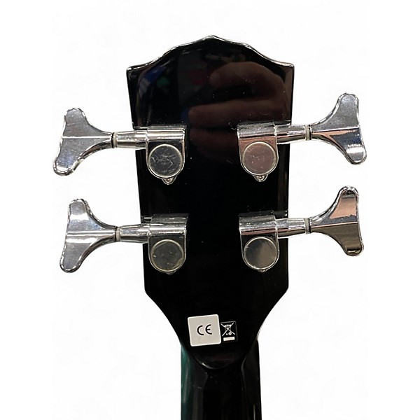 Used Fender CB-60SCE Black Acoustic Bass Guitar