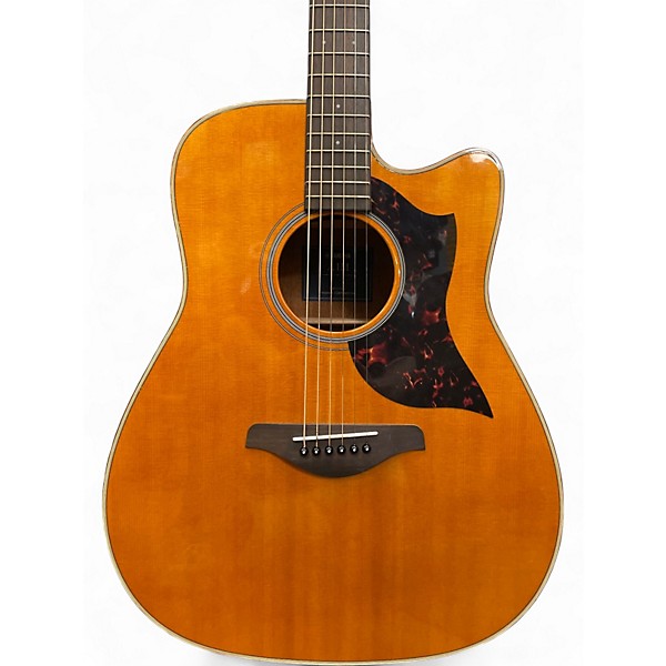 Used Yamaha A1M Natural Acoustic Electric Guitar