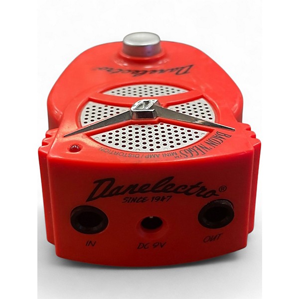 Used Danelectro DJ16 Bacon N' Eggs Mini Amp Plus Distortion Effect Pedal