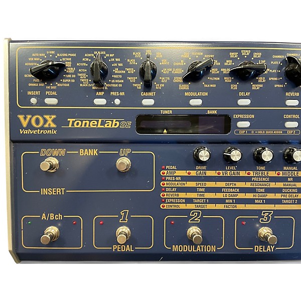 Used VOX ToneLab SE Effect Processor
