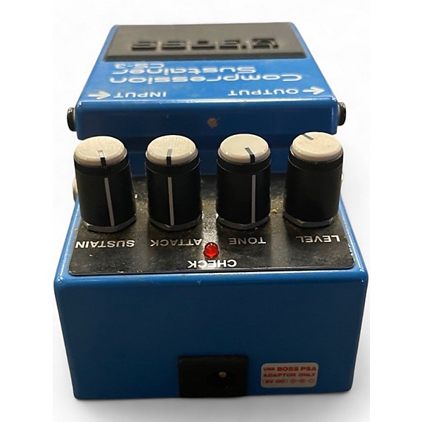 Used BOSS CS3 Compressor Sustainer Effect Pedal