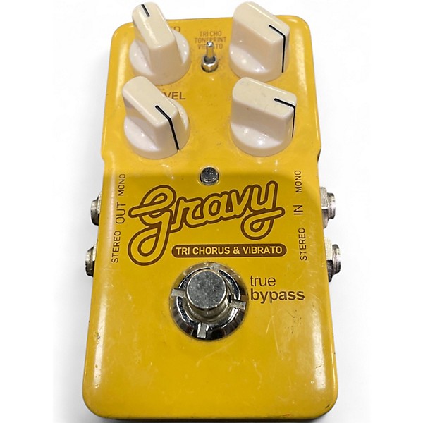 Used TC Electronic Gravy Tri Chorus And Vibrato Effect Pedal