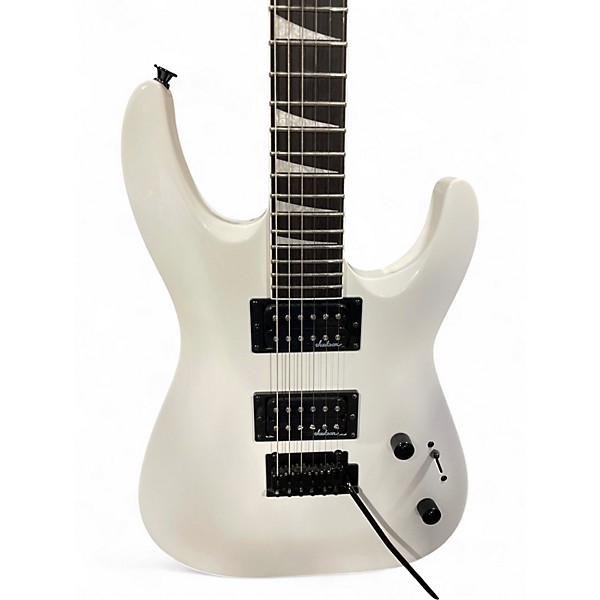 Used Jackson JS22 Dinky Snow White Solid Body Electric Guitar