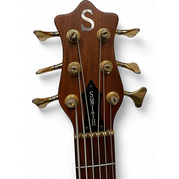Used Ken Smith BSR6 6 STRING SATIN WOOD Electric Bass Guitar