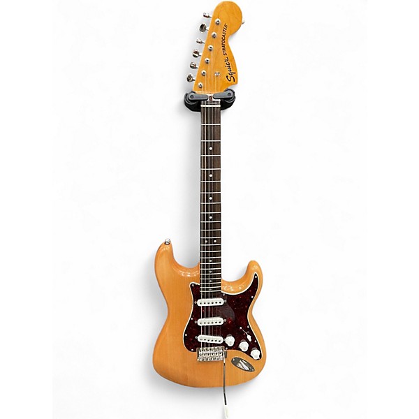 Used Squier Squier Classic Vibe 70's Stratocaster Natural Solid Body Electric Guitar