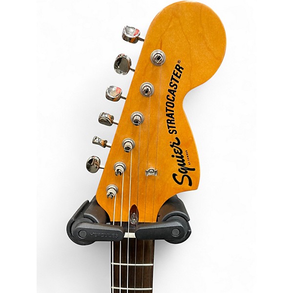 Used Squier Squier Classic Vibe 70's Stratocaster Natural Solid Body Electric Guitar