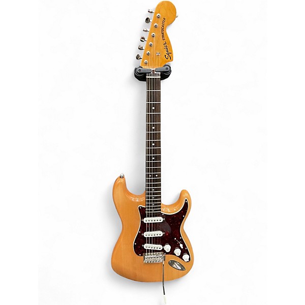 Used Squier Squier Classic Vibe 70's Stratocaster Natural Solid Body Electric Guitar