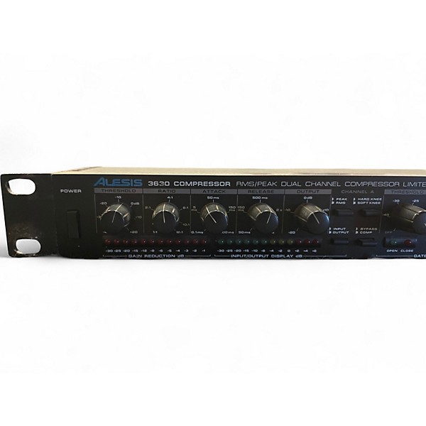 Used Alesis 3630 Dual Channel Compressor