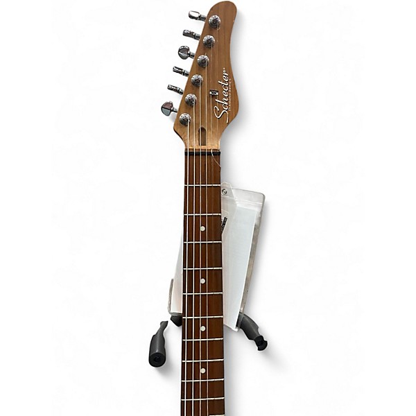 Used Schecter Guitar Research Diamond Series PT Natural Solid Body Electric Guitar