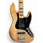 Used Squier Vintage Modified Jazz Bass Natural Electric Bass Guitar