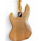 Used Squier Vintage Modified Jazz Bass Natural Electric Bass Guitar