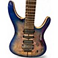 Used Ibanez s1070pbz Blue Solid Body Electric Guitar