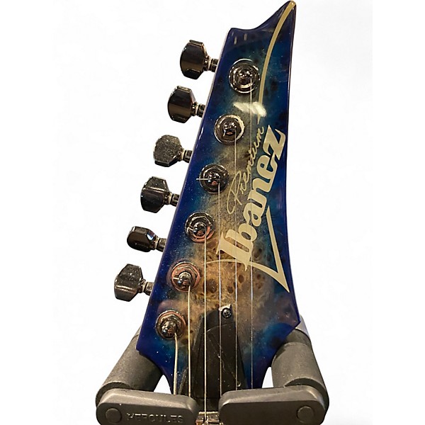 Used Ibanez s1070pbz Blue Solid Body Electric Guitar
