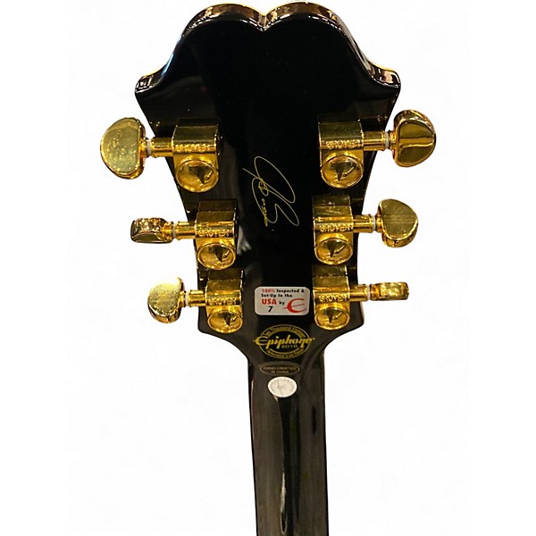 Used Epiphone Bonamassa ES-355S Black Hollow Body Electric Guitar