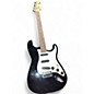 Used Squier 'By Fender' Stratocaster Black Solid Body Electric Guitar thumbnail
