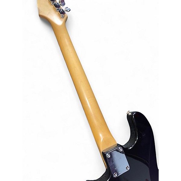 Used Squier 'By Fender' Stratocaster Black Solid Body Electric Guitar