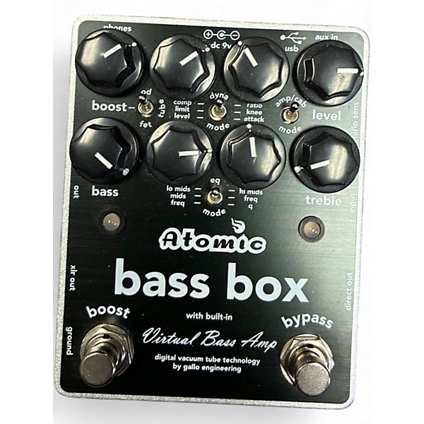 Used Atomic Amps Bass Box Bass Effect Pedal