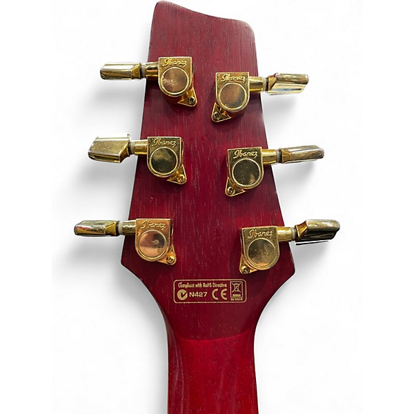 Used Ibanez MSC550 Montage Red Acoustic Electric Guitar