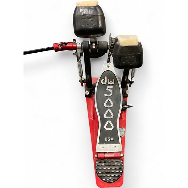 Used DW 5000 Series Double Double Bass Drum Pedal