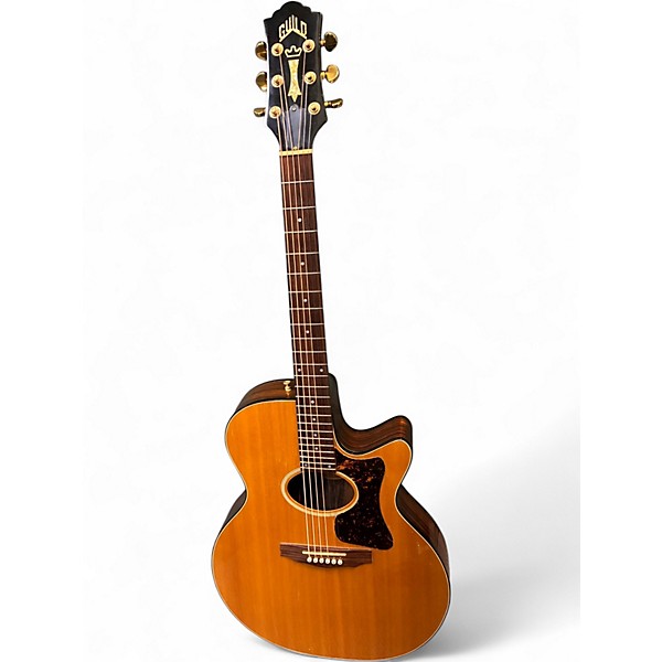 Used Guild F5E Natural Acoustic Electric Guitar