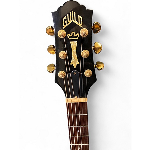 Used Guild F5E Natural Acoustic Electric Guitar