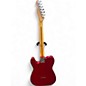 Used Fender Deluxe Nashville Telecaster Candy Apple Red Solid Body Electric Guitar
