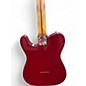 Used Fender Deluxe Nashville Telecaster Candy Apple Red Solid Body Electric Guitar
