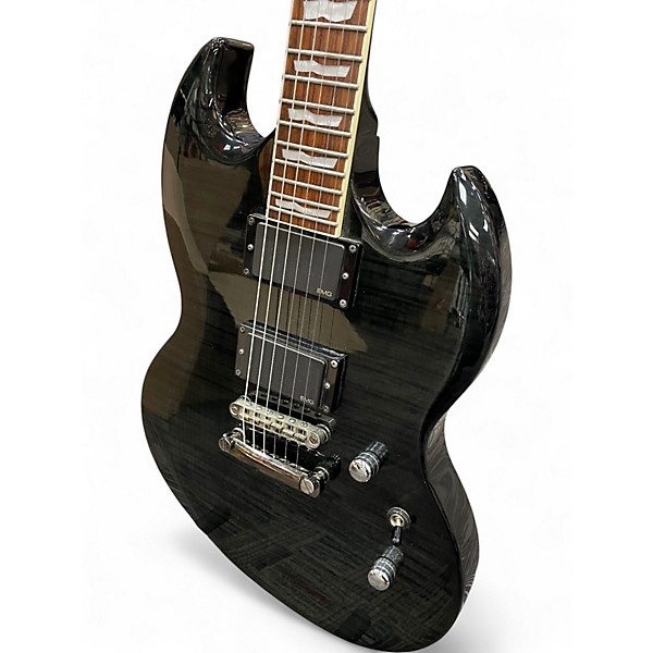 Used ESP LTD Viper 401 Trans Black Solid Body Electric Guitar