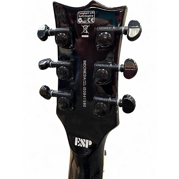 Used ESP LTD Viper 401 Trans Black Solid Body Electric Guitar