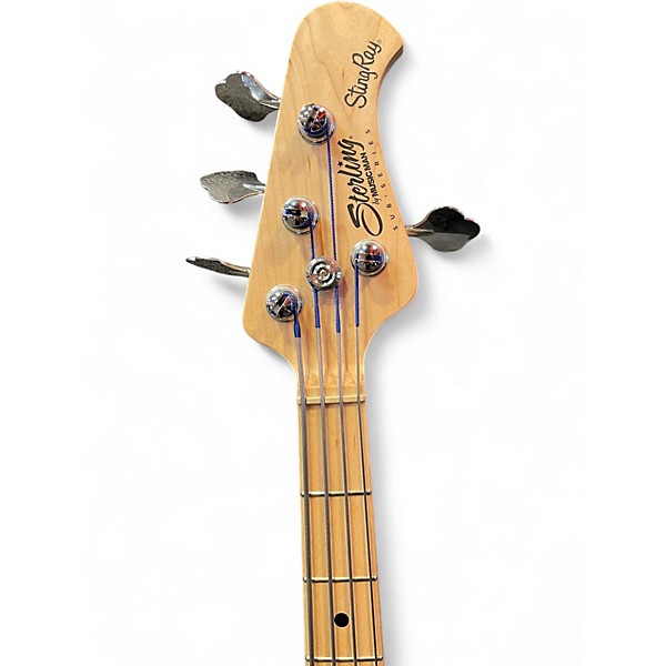 Used Sterling by Music Man Ray4 Mint Green Electric Bass Guitar