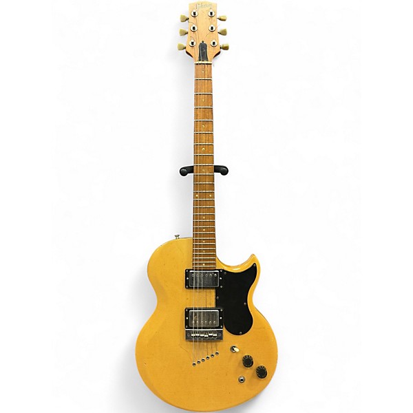Vintage 1974 Gibson l6s refinished Yellow Solid Body Electric Guitar