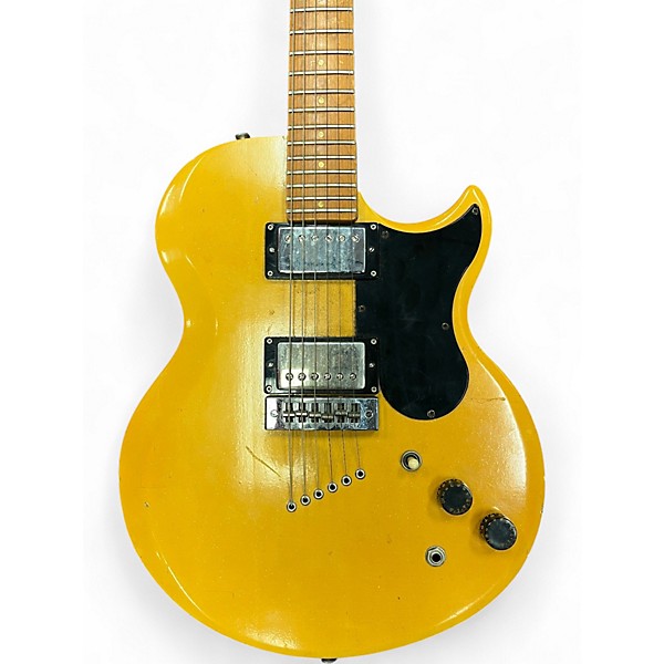 Vintage 1974 Gibson l6s refinished Yellow Solid Body Electric Guitar