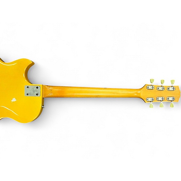 Vintage 1974 Gibson l6s refinished Yellow Solid Body Electric Guitar