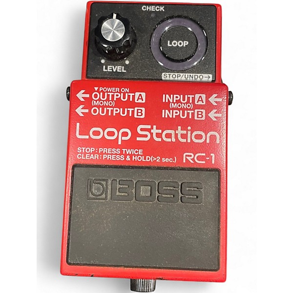 Used BOSS RC1 Loop Station Pedal