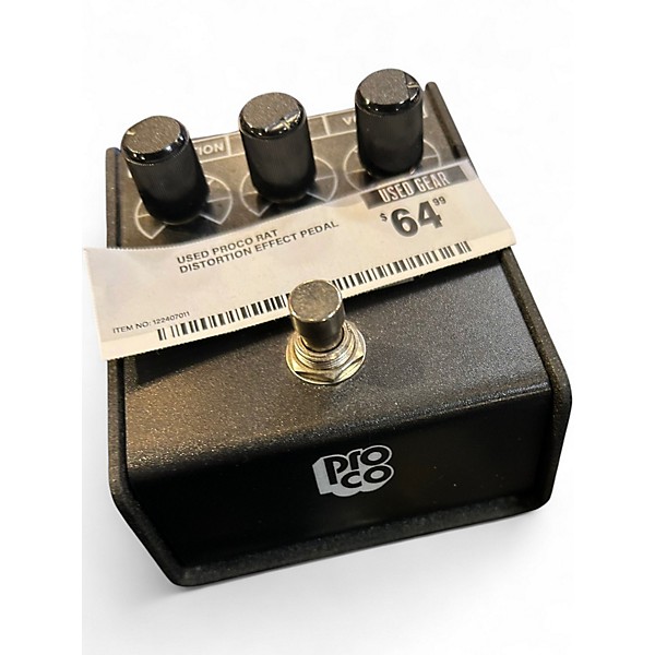 Used ProCo Rat Distortion Effect Pedal