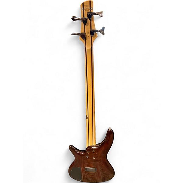Used Ibanez SR370EF Brown Burst Electric Bass Guitar