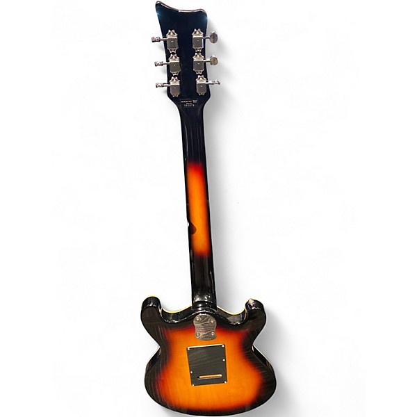 Used Danelectro The '66 3 Tone Sunburst Hollow Body Electric Guitar