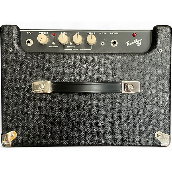 Used Fender Rumble 25 25W 1x8 Bass Combo Amp