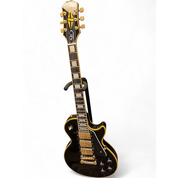 Used Epiphone joe bonamassa black beauty les paul Black Solid Body Electric Guitar
