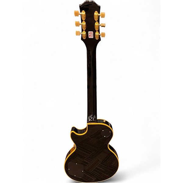 Used Epiphone joe bonamassa black beauty les paul Black Solid Body Electric Guitar