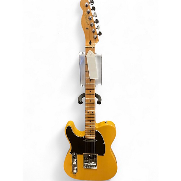 Used 2020 Fender Player Telecaster Left Handed Butterscotch Blonde Solid Body Electric Guitar
