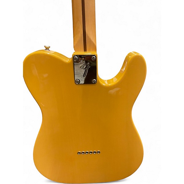 Used 2020 Fender Player Telecaster Left Handed Butterscotch Blonde Solid Body Electric Guitar