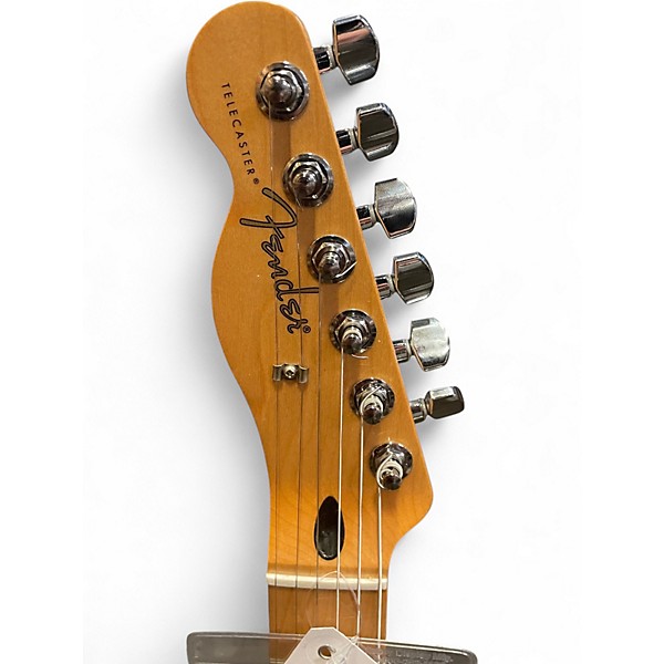 Used 2020 Fender Player Telecaster Left Handed Butterscotch Blonde Solid Body Electric Guitar