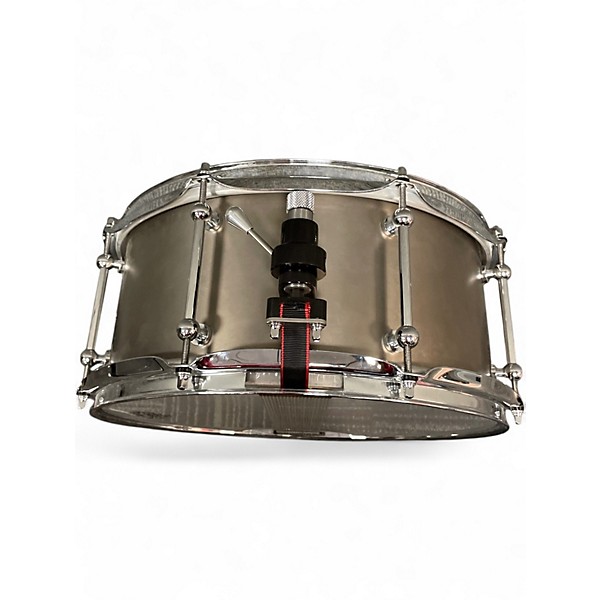 Used 2012 Dunnett 6.5X14 Classic Titanium Snare Titanium Drum